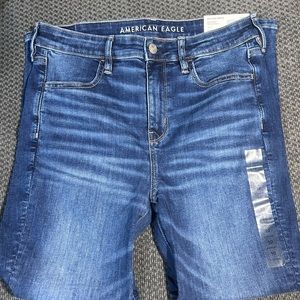 american eagle high rise jeggings